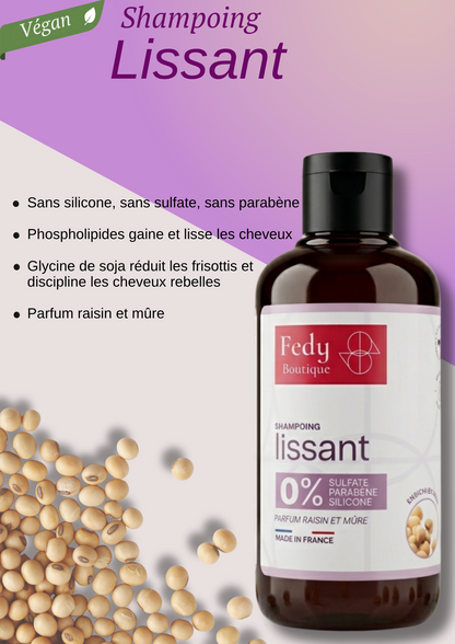SHAMPOING Lissant, Produit cosmétique, flacon 200 ml